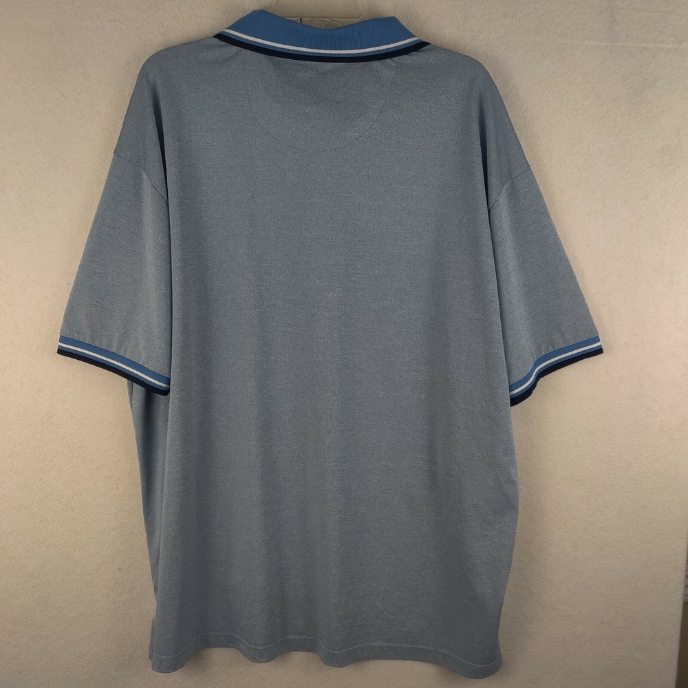 PGA Tour Mens 2XL Blue Polo Golf Rugby Casual Shirt XXL‎ - Picture 5 of 9